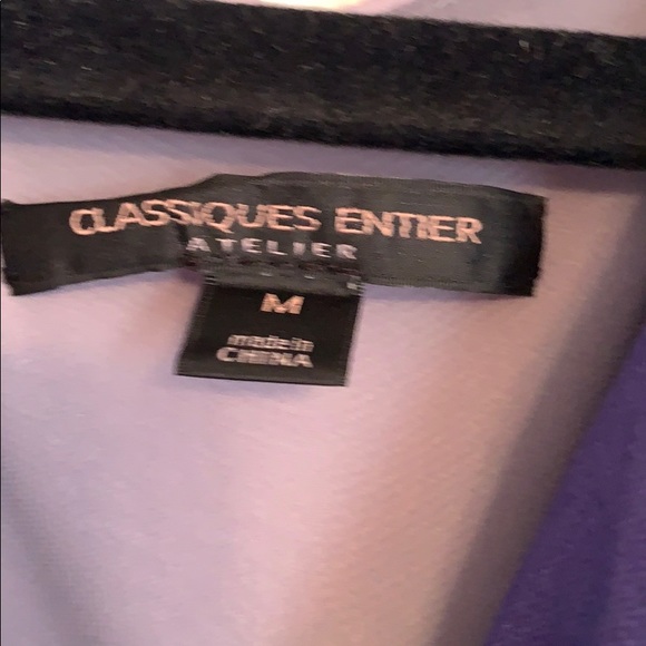 Geometric Top purple and teal - Picture 2 of 2